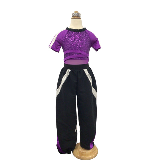 Purple and Black Two Piece Jazz