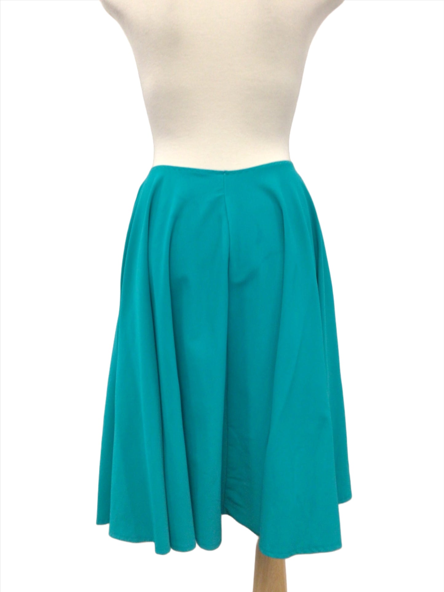 Teal Poodle Skirt