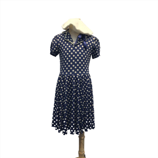 French Polka Dot Dress