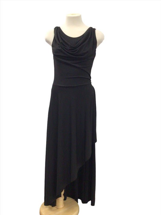 Black Full Length Lyrical Dress