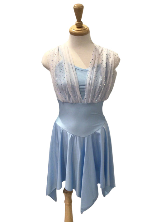 Light Blue Lycra Dress