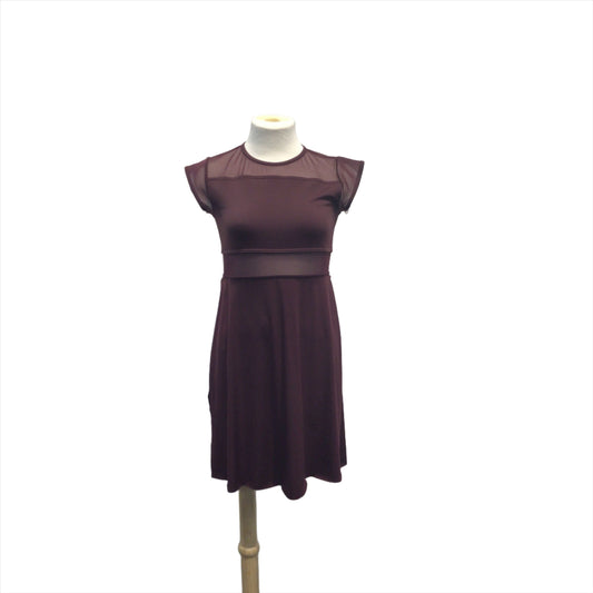 Burgundy Lyrical Dress