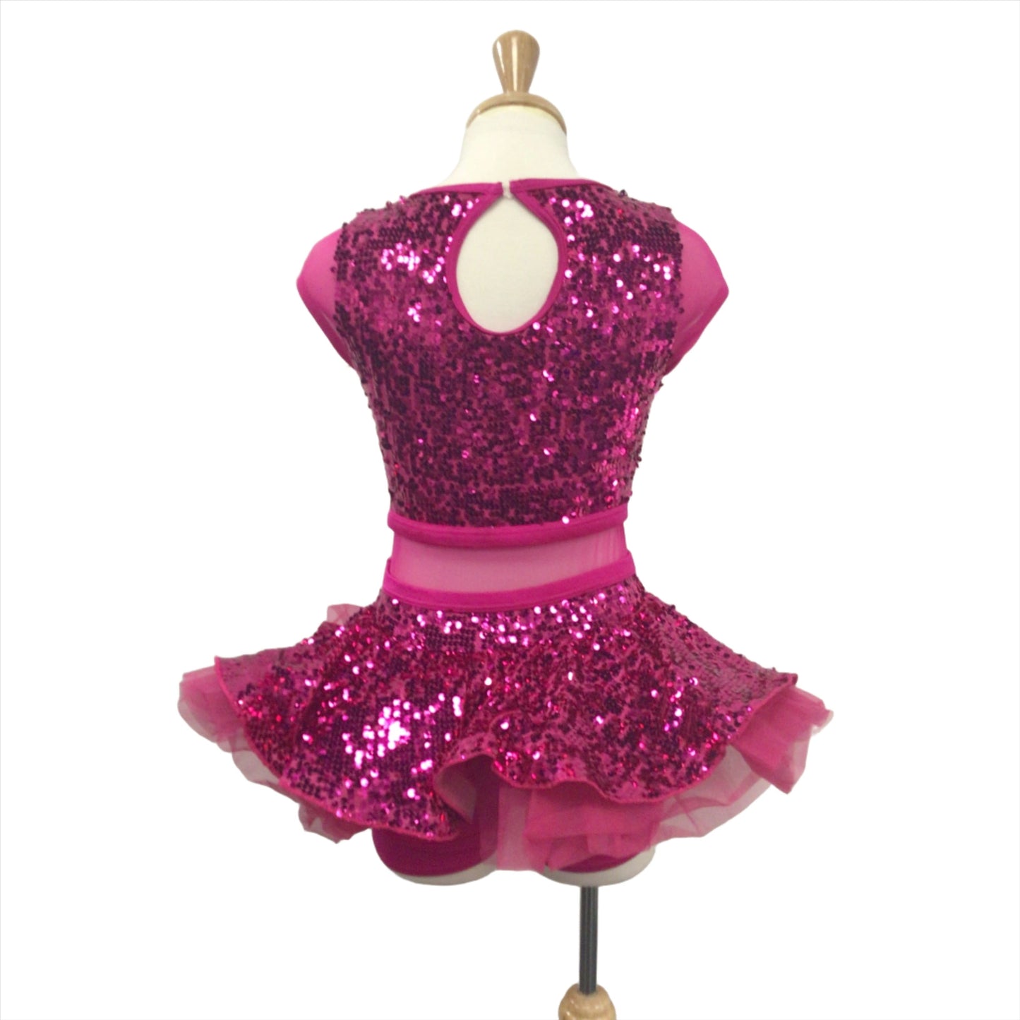 Sparkly Fuchsia Jazz Dress