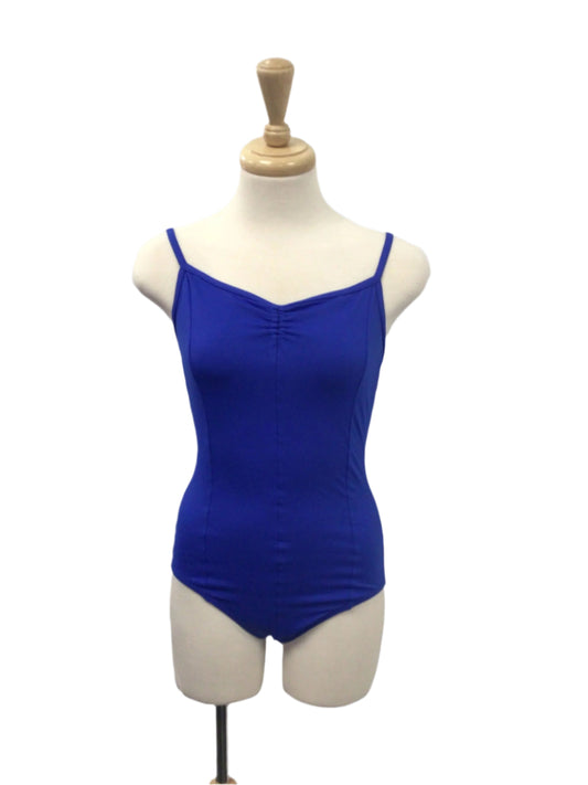 Blue Spaghetti Strap Leotard