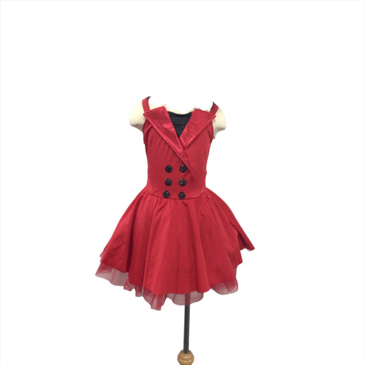 Red And Black Tuxedo Tutu