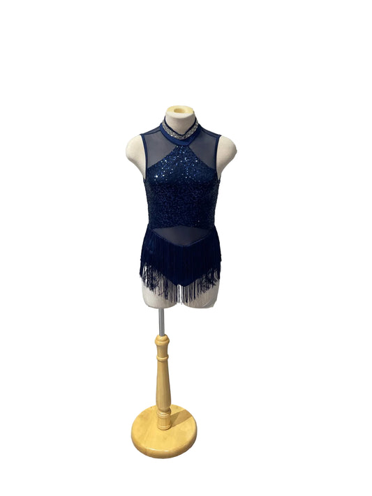 Navy Blue Sparkling Costume