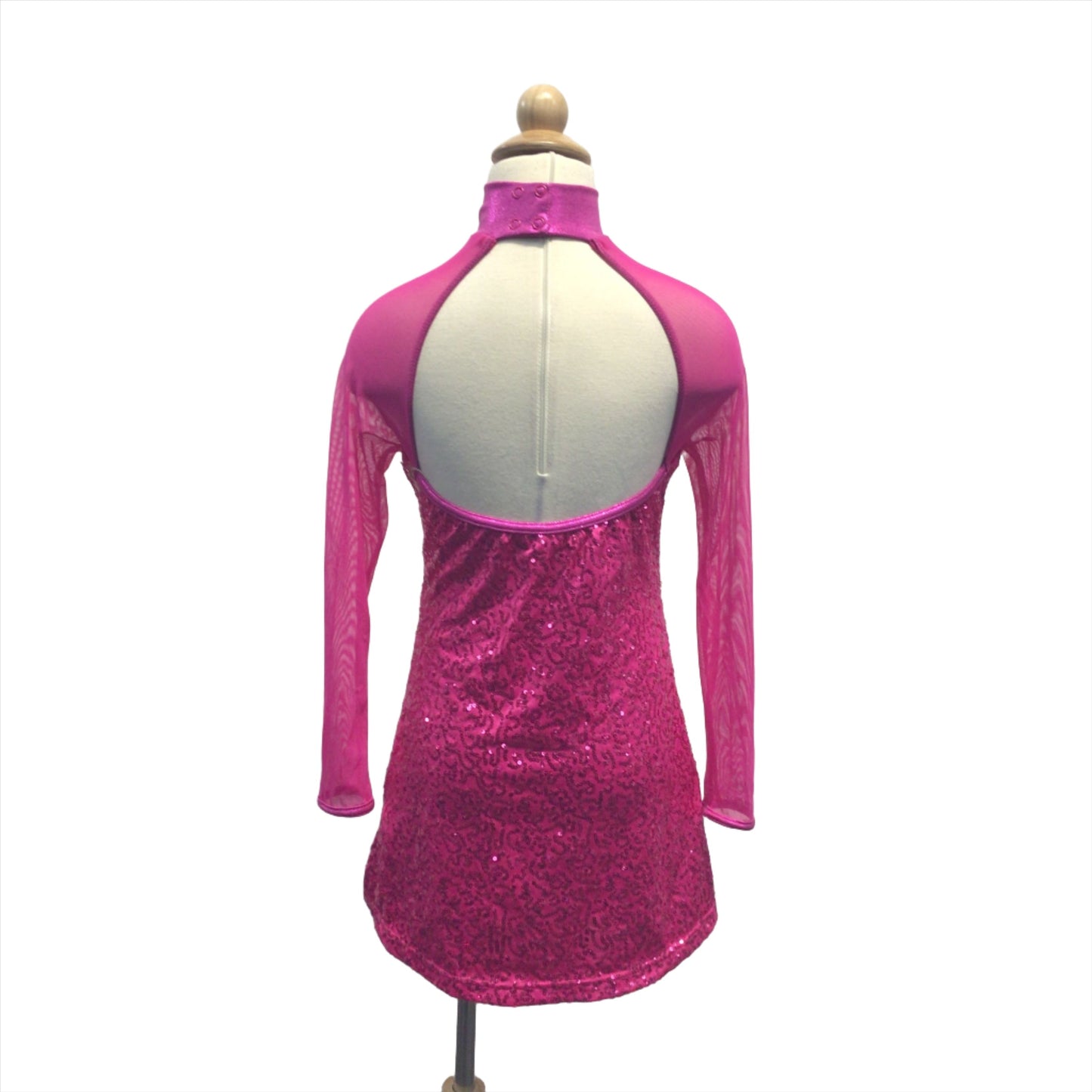 Sparkle Neon Pink Jazz Dress