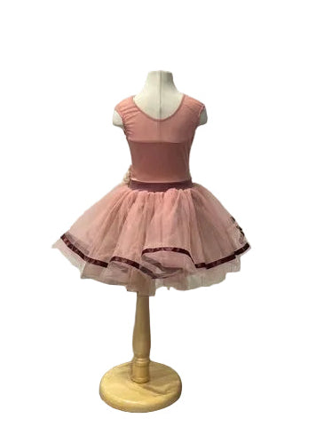 Rose Pink Flower Dress