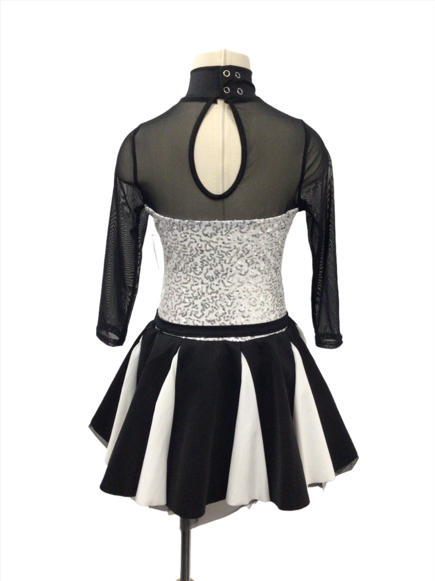 Black and White Jazz Dress