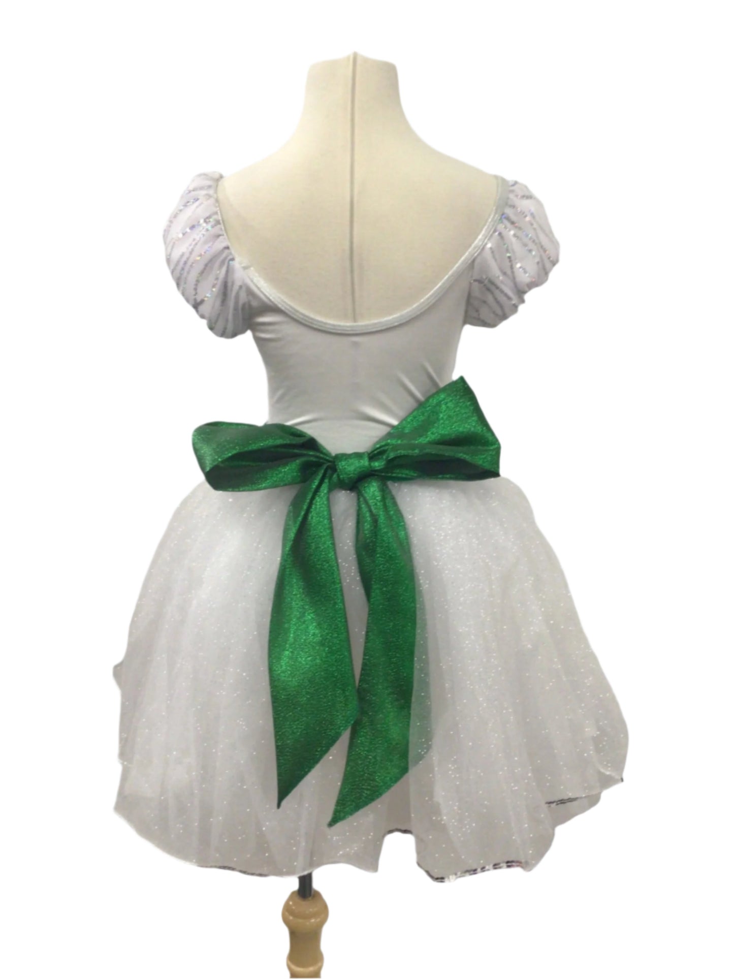 White and Green Romantic Tutu