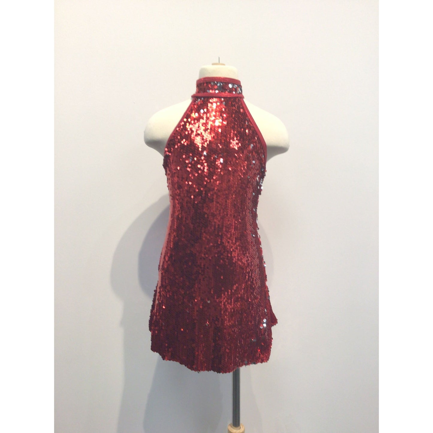 Red and Silver Sparkle Jazz dress