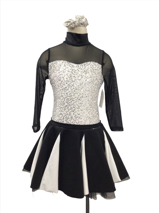 Black and White Jazz Dress