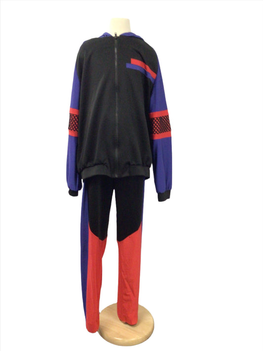 Blue Red and Black Tracksuit