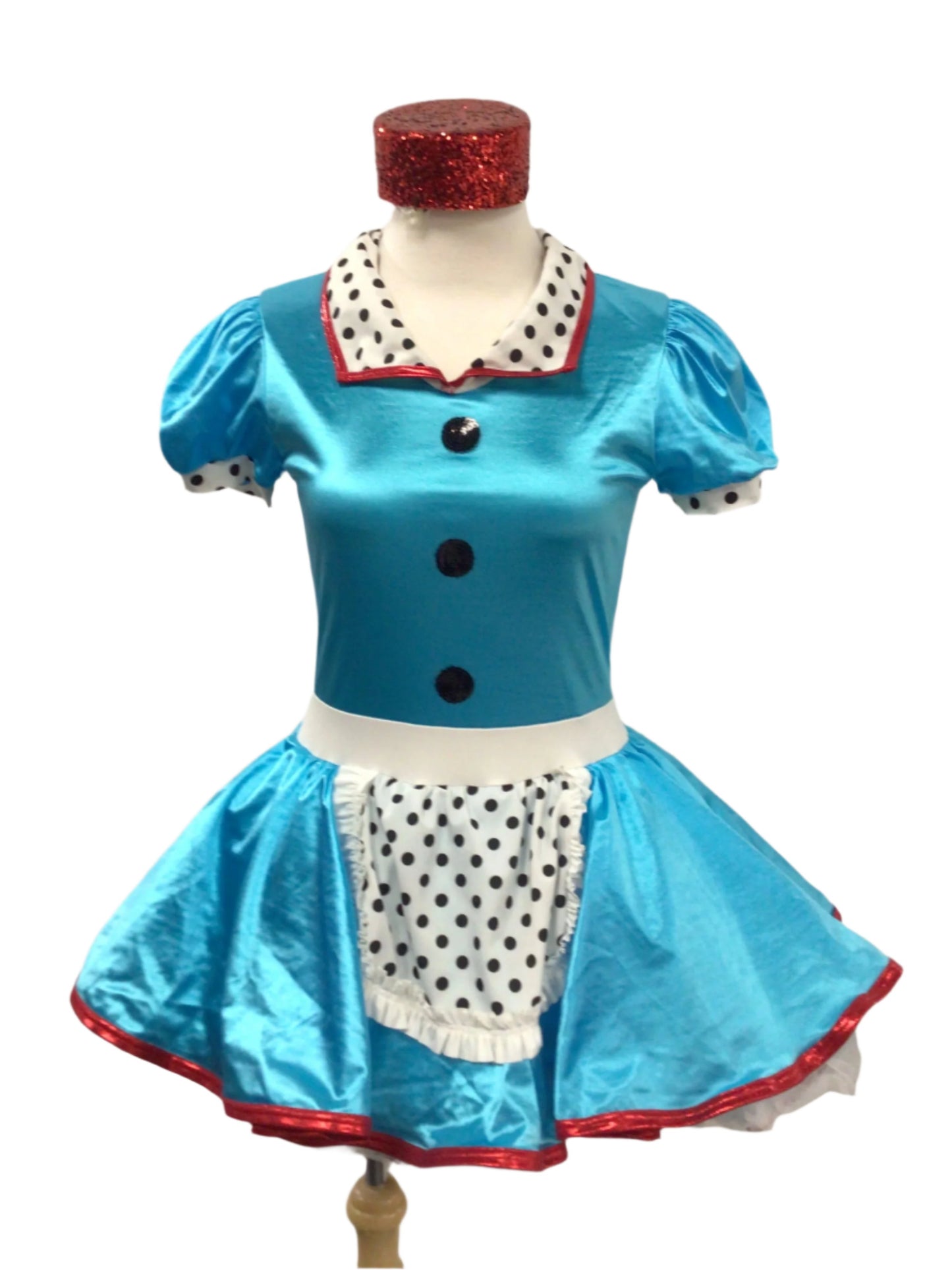 Baby Blue Diner Costume