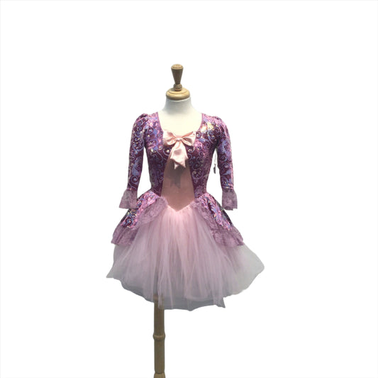 Long Sleeve Pink Romantic tutu