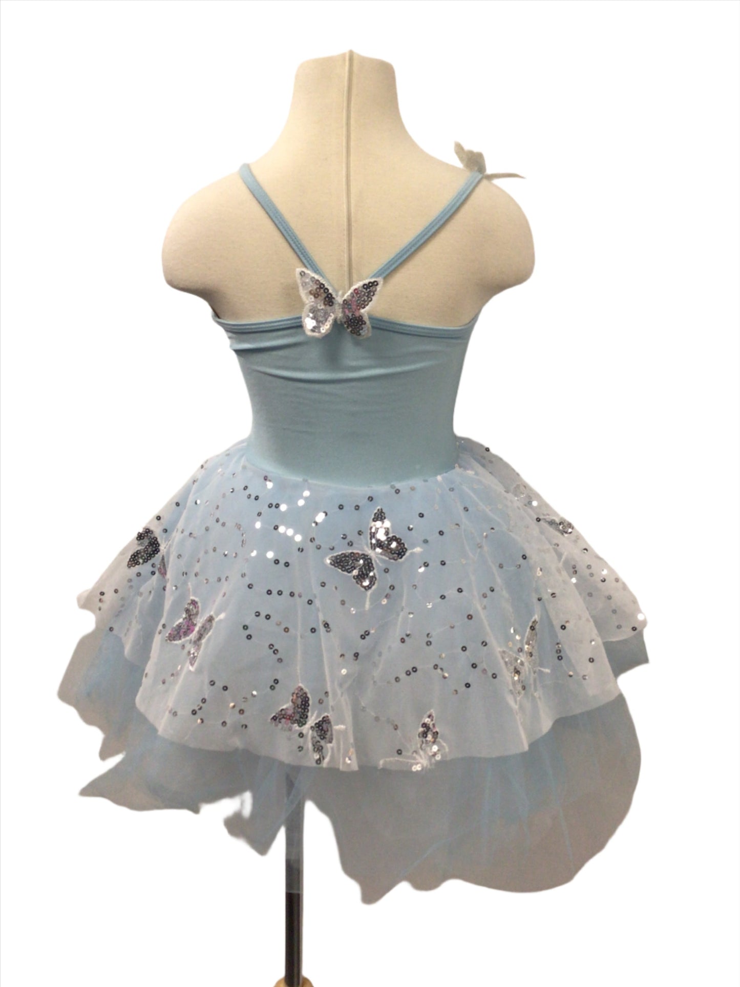 Light Blue Butterfly Tutu