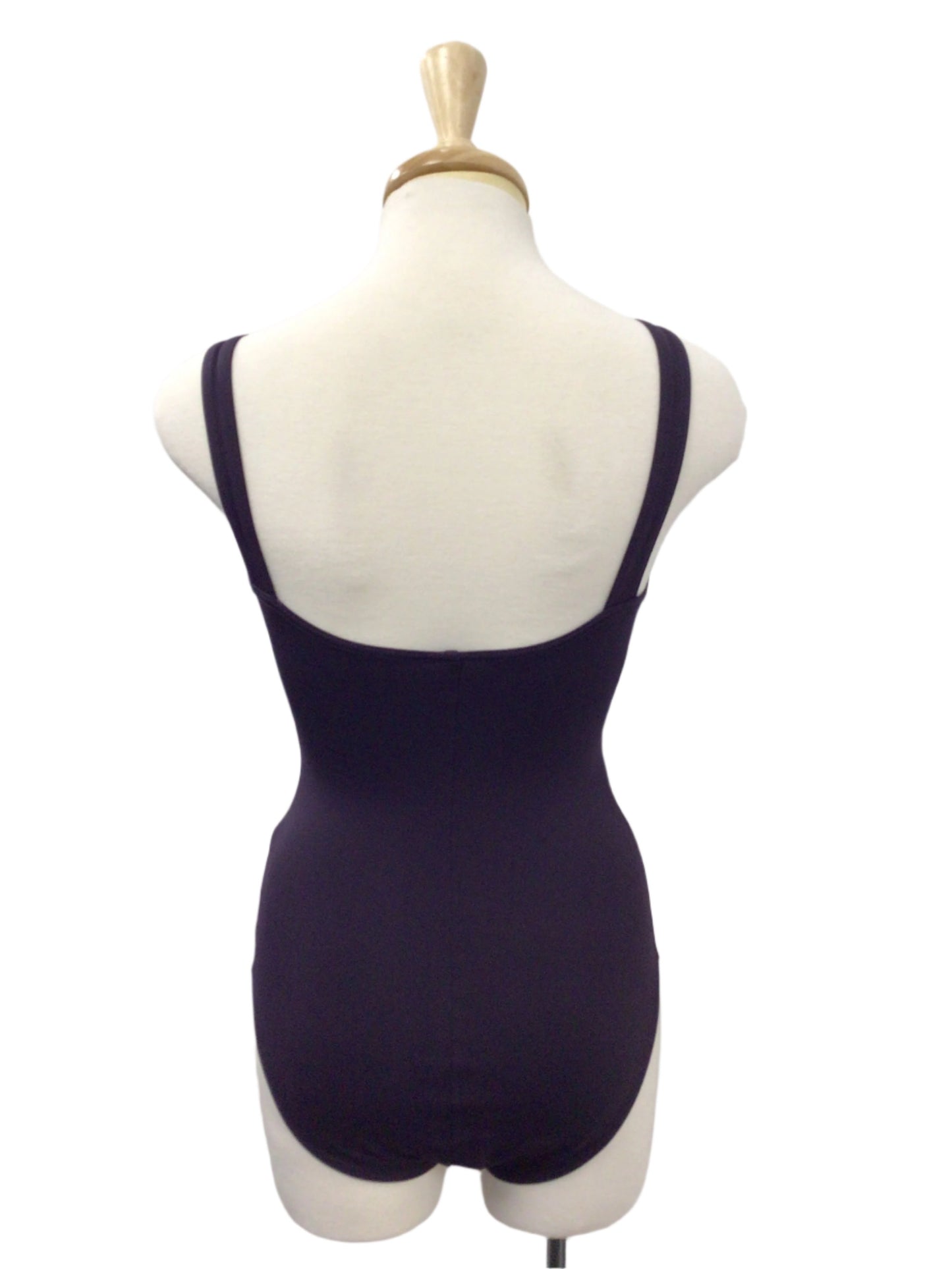 Purple Thick Strap Bodysuit