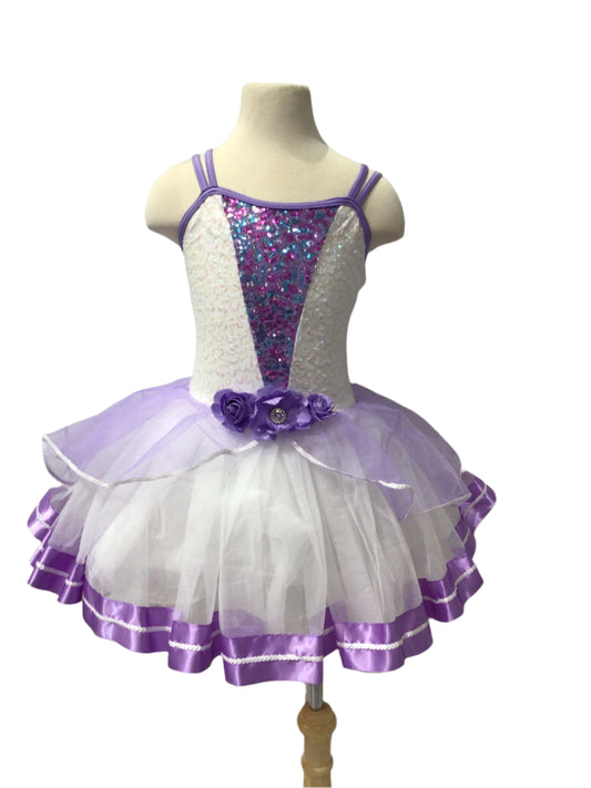 Lilac and White Tutu