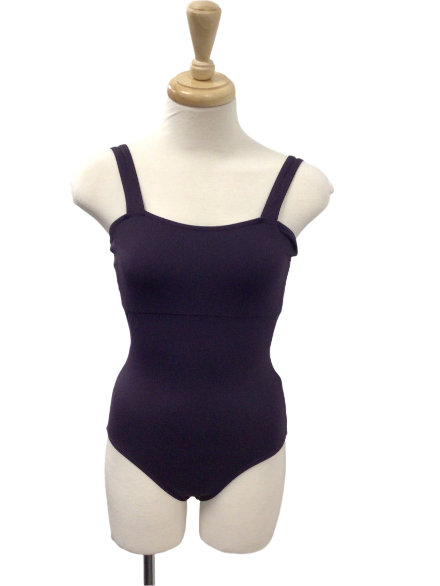 Purple Thick Strap Bodysuit