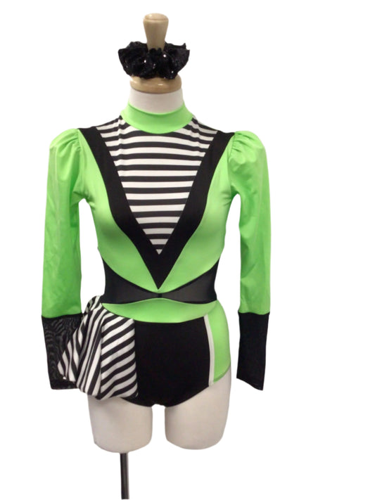 Neon Green and Black Jazz