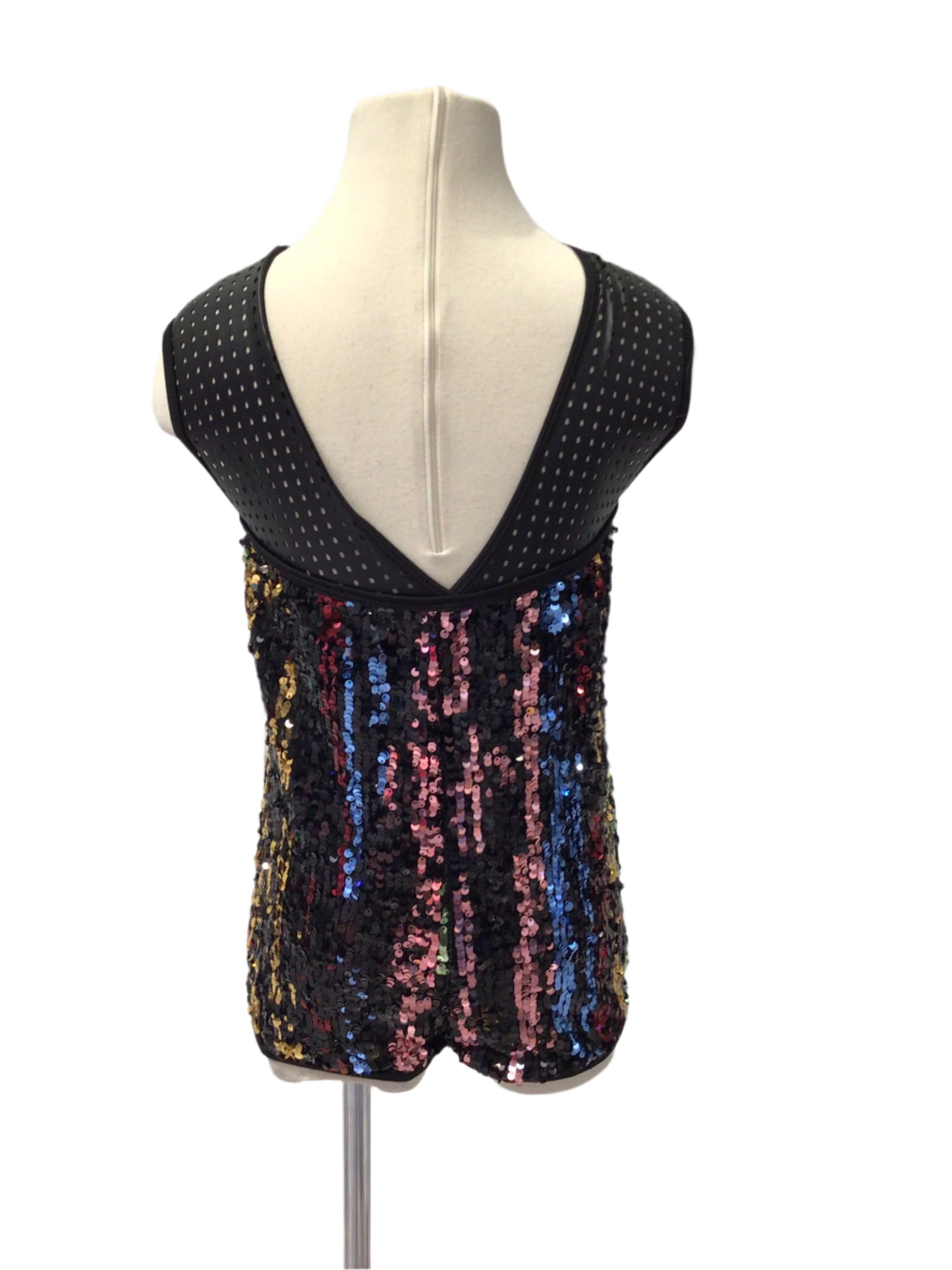 Rainbow Sequin Romper