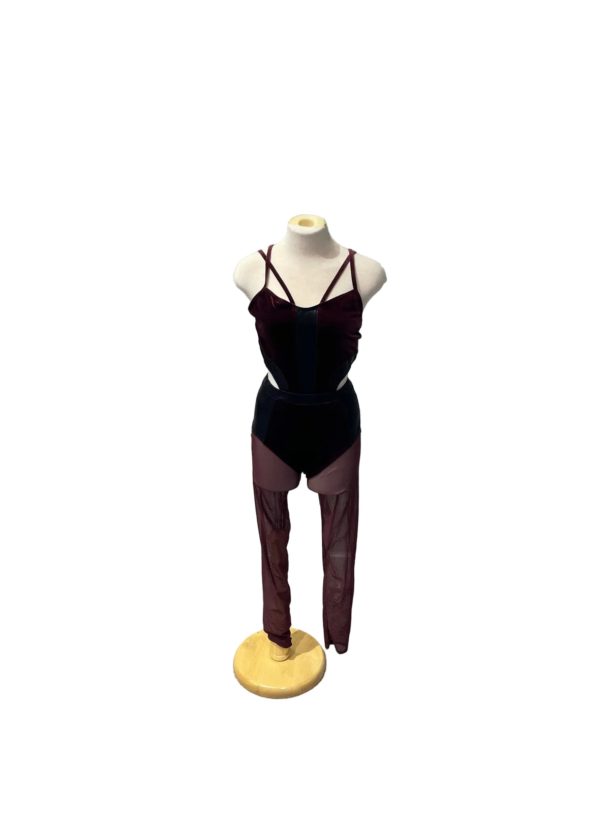 Dark Red Velvet Costume