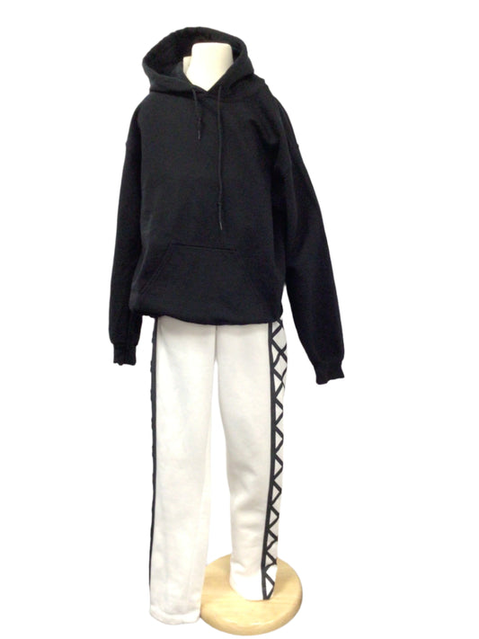 Black and White Hip Hop Sweats