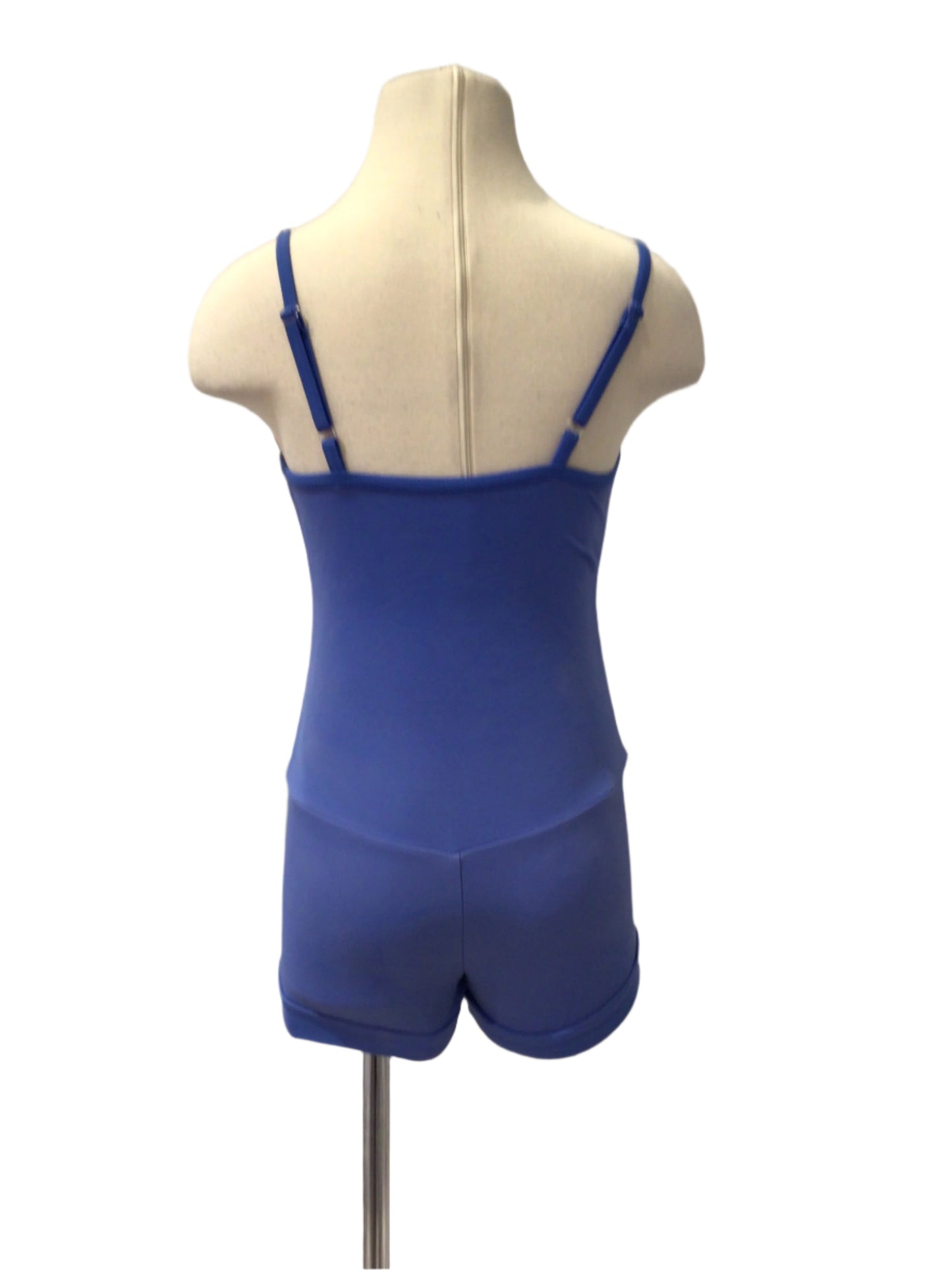 Periwinkle Spaghetti Strap BIketard