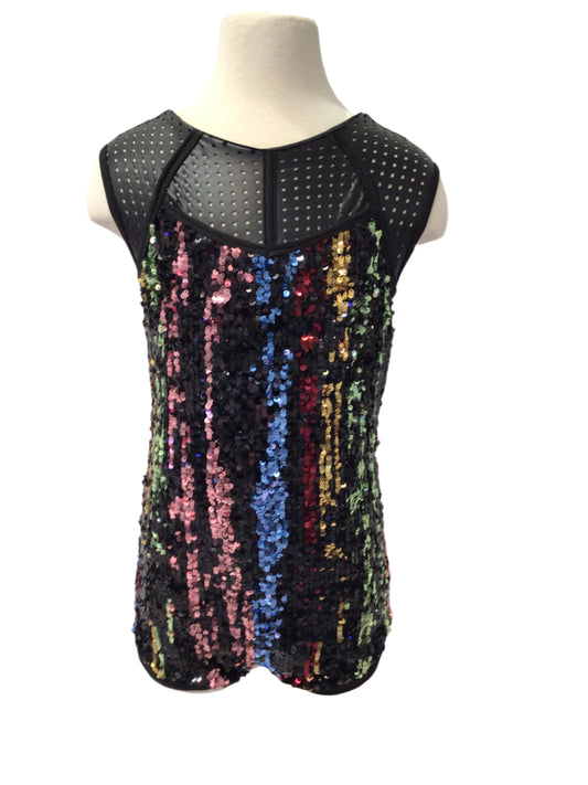 Rainbow Sequin Romper