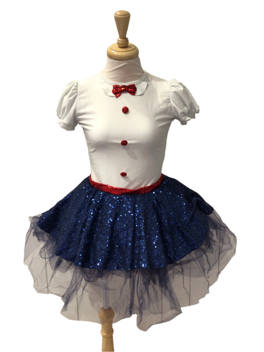 Red White and Blue Jazz Dress