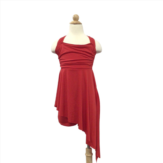 Red Short Lyrical Dress
