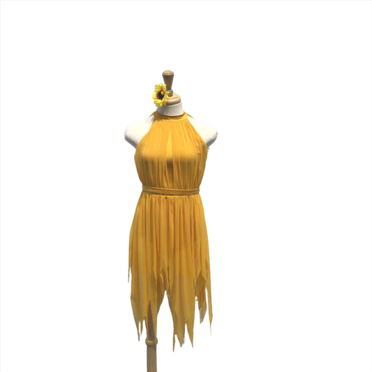 Yellow Lyrical Dress