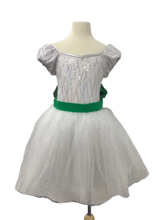 White and Green Romantic Tutu