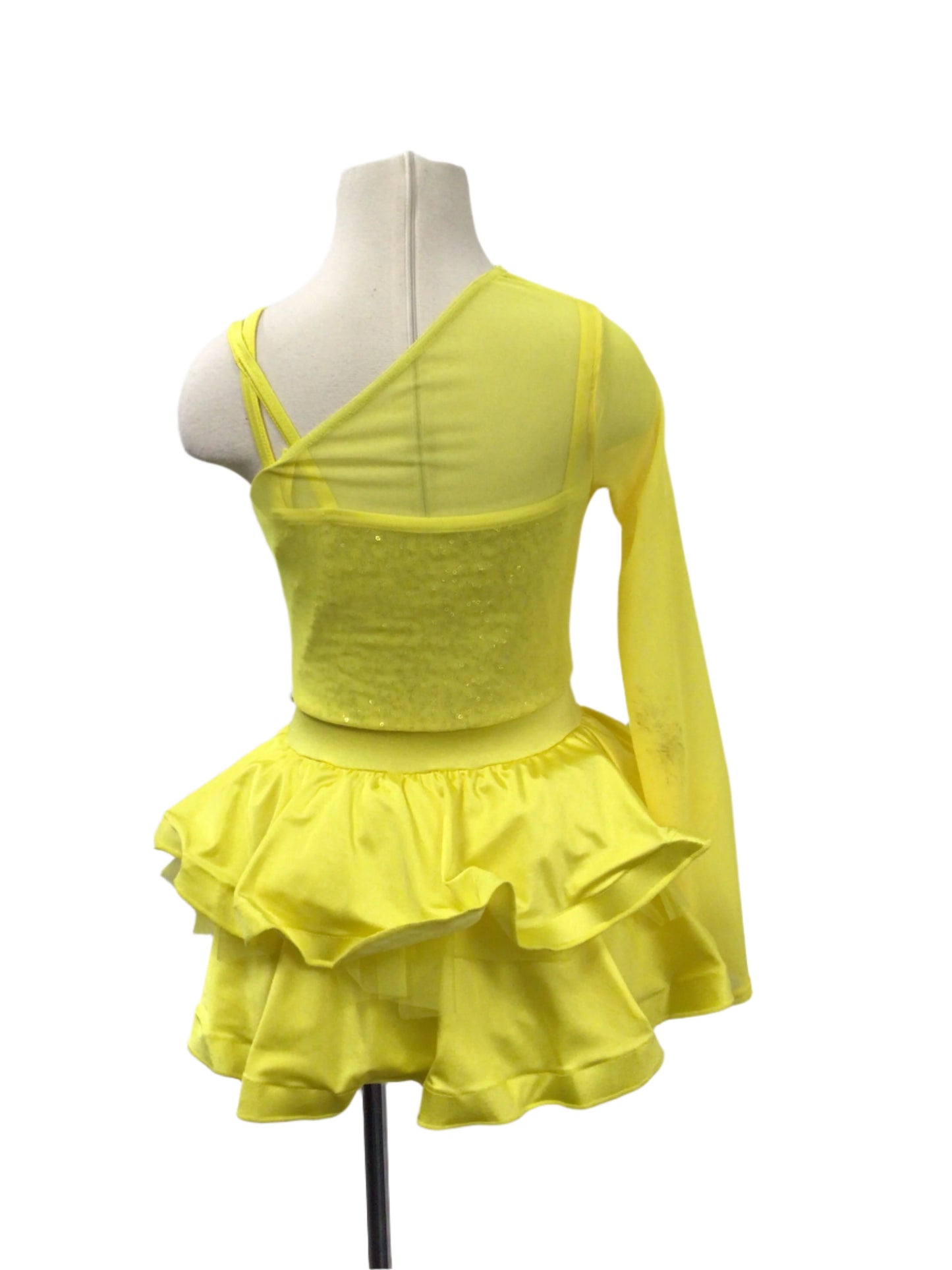 Yellow One Sleeve Jazz Tutu