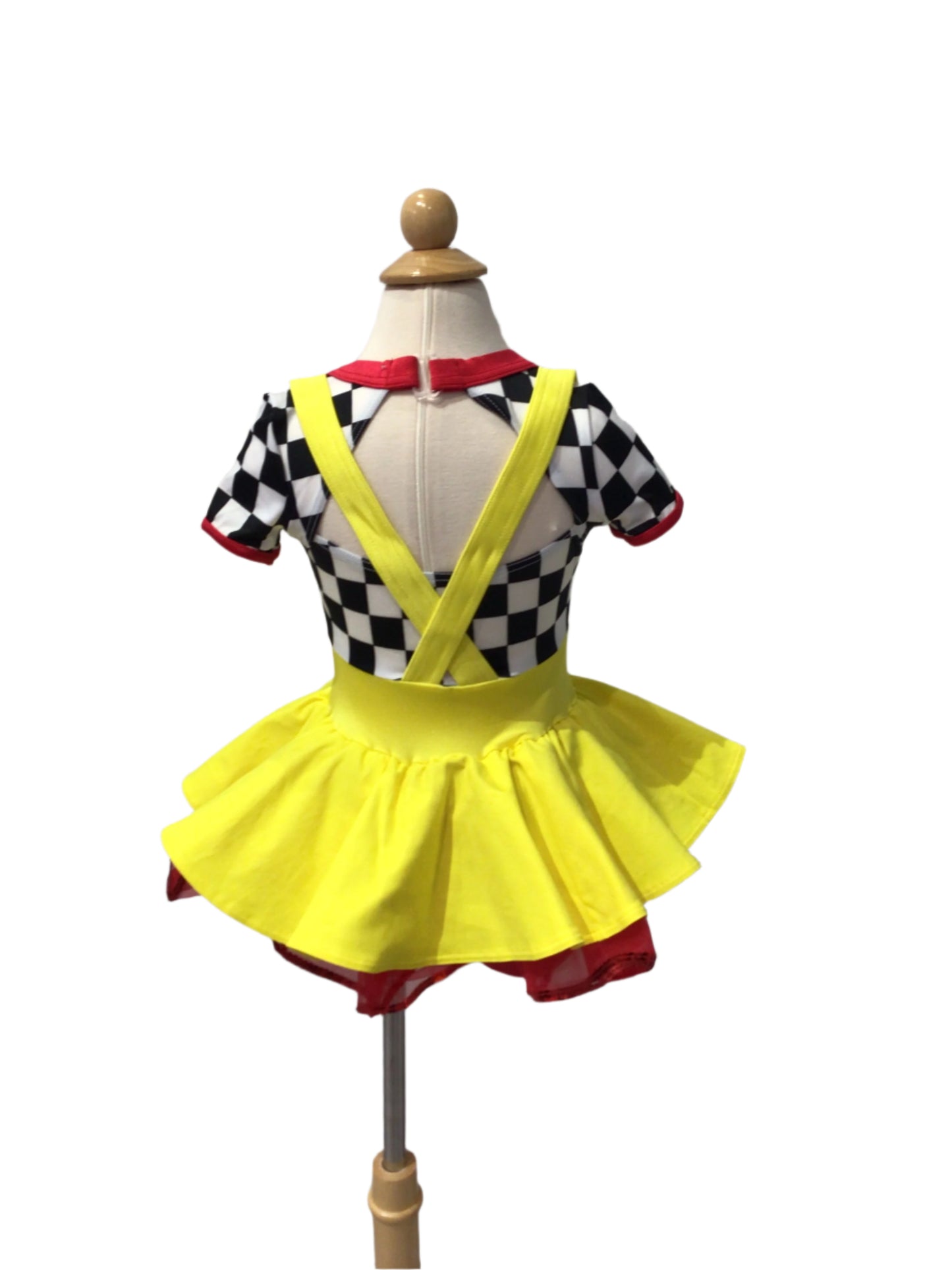 Black White and Yellow Jazz Tutu