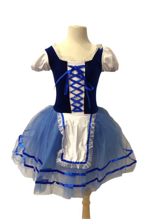 Royal Blue Peasant Tutu