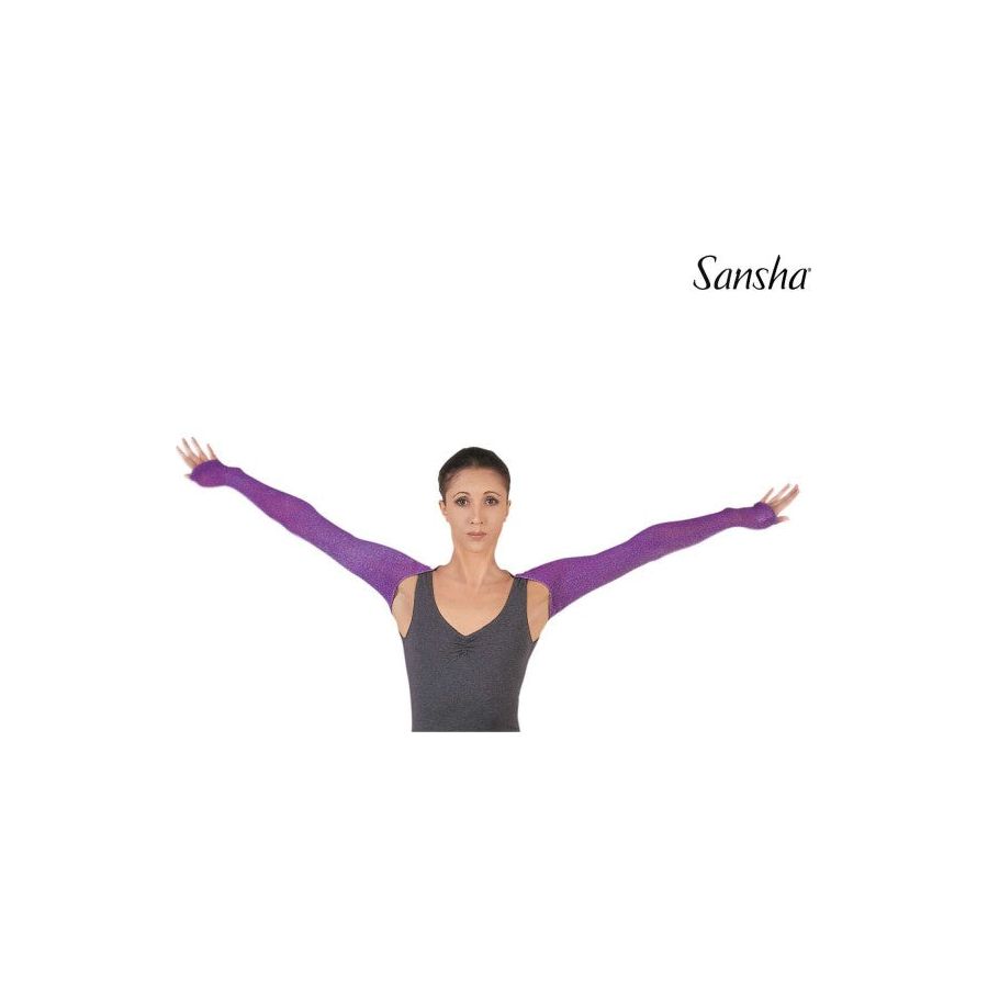 Sansha Long sleeve shrug/back warmer