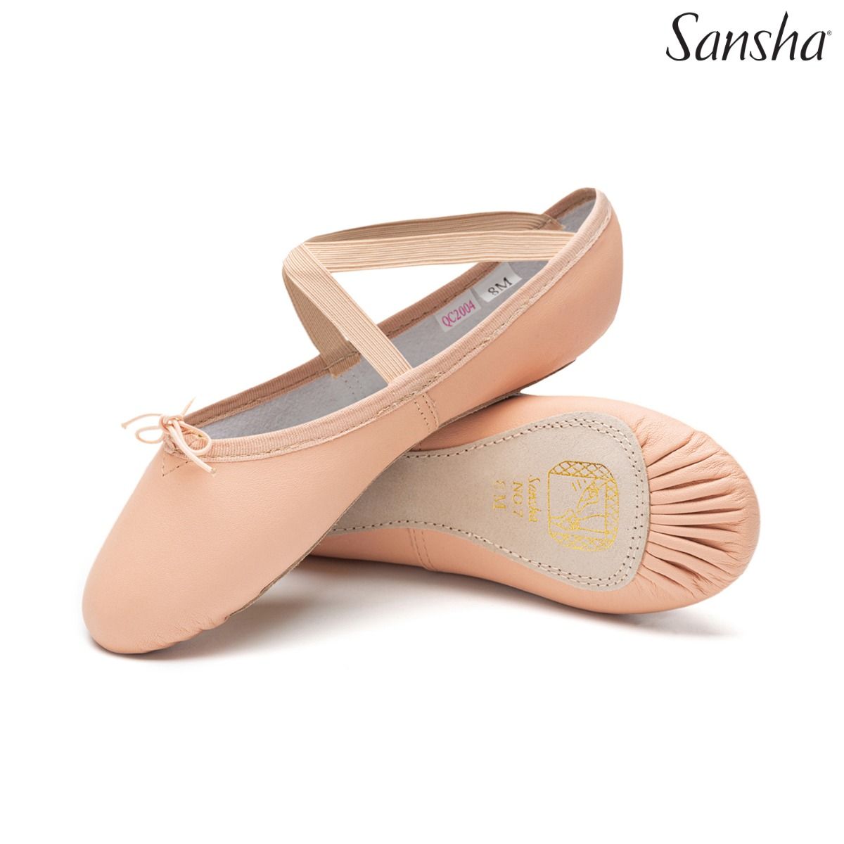 Sansha Nijinsky Full Sole Leather Ballet Slippers