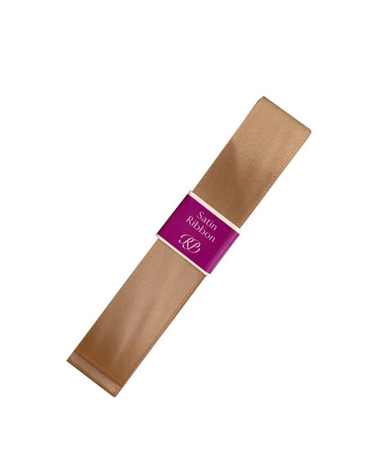 Russian Pointe Satin Ribbon - Cashew