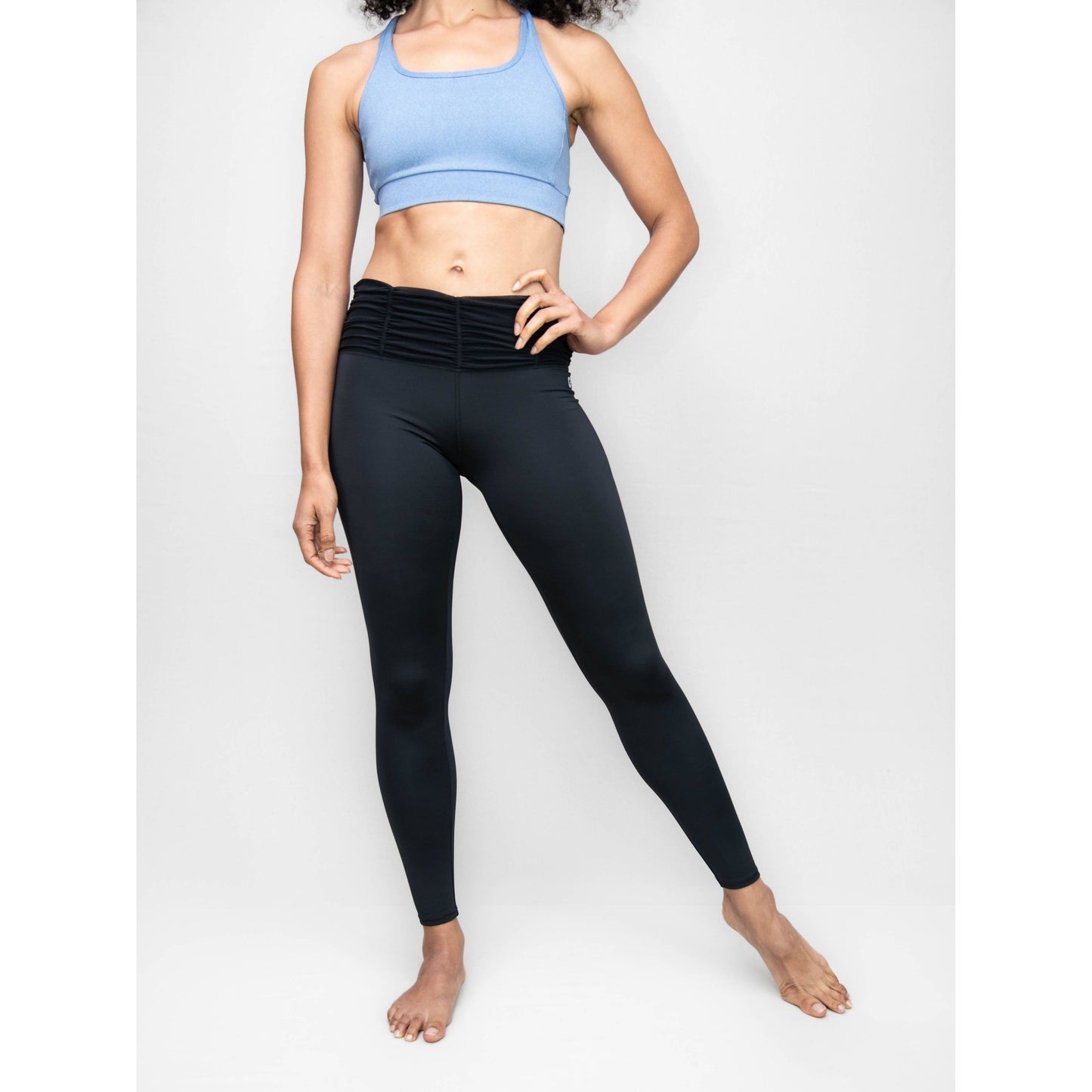 Body Wrappers Mesh Waist Legging