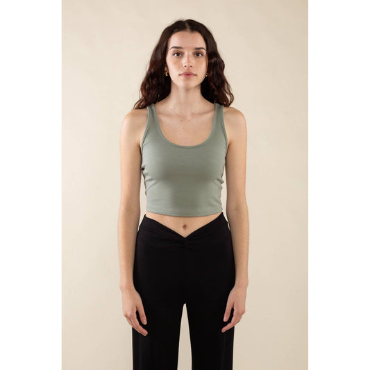 NLT Cropped Basic Tank