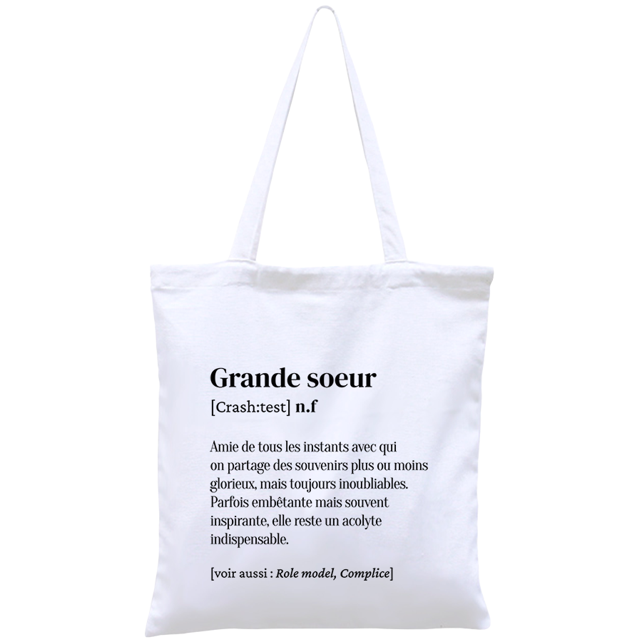 HindBag Grande Soeur French Big Sister Tote bag